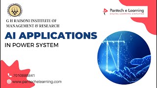 AI APPLICATIONS IN POWER SYSTEMS |  #pantechelearning #webinar screenshot 4