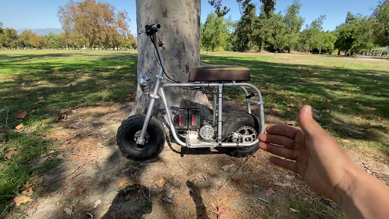 Electric mini bike YouTube