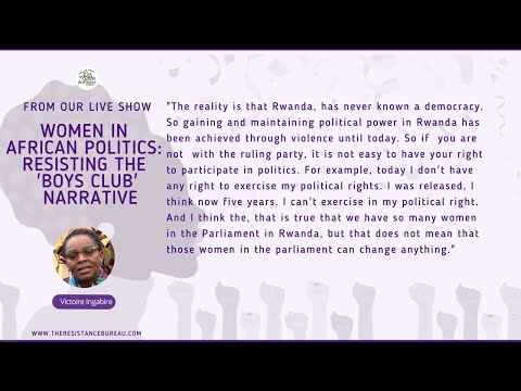 Victoire Ingabire on