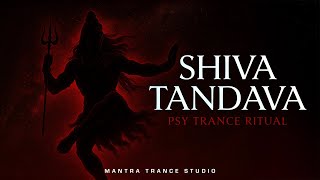 Rudra Invocation – Shiva Tandava Psy Trance Ritual | Mantra Trance Studio | 4K