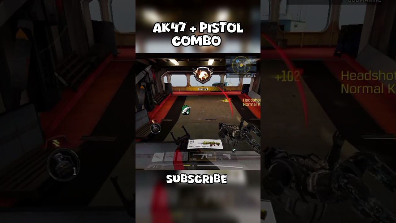 Armada Strike With AK47 and PISTOL combo.
