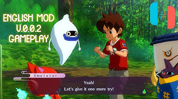 Ryujinx 1.0.6895 POWER | Yo-Kai Watch 4 ++ English Mod 0.0.2 | Switch Emulator HD PC Gameplay