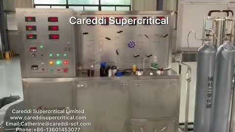 Careddi Supercritical Extraxtion for ginger oil