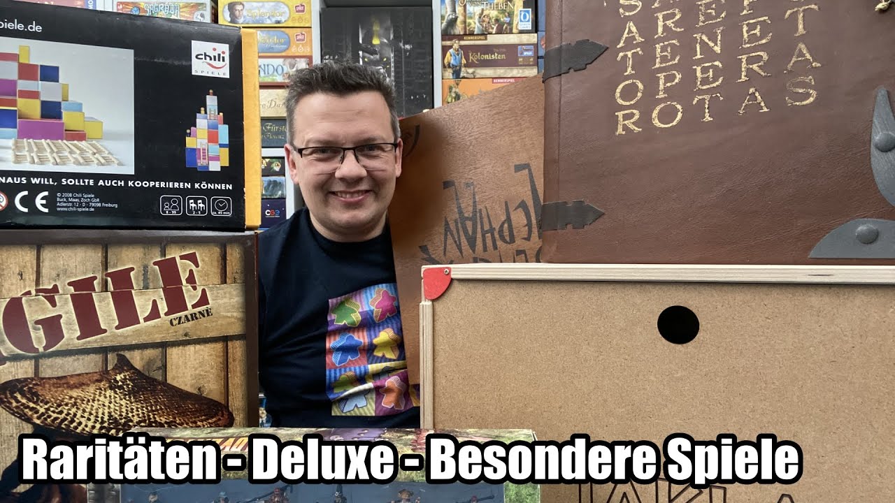 Top Raritäten - Hochwertig - Deluxe - Besondere Spiele die auch Spaß machen Teil 1