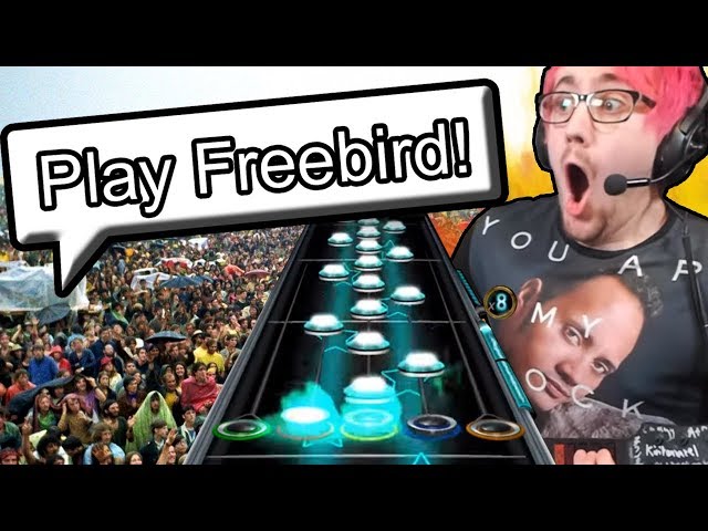 Bloke sets Guitar Hero 2 World Record by nailing Lynyrd Skynyrd's 'Free  Bird' on 300% speed