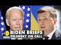 Ukraine President Zelensky invites Joe Biden to visit Kyiv, deliver a powerful  signal to Russia
