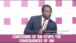 Confessing Of Sin Stops The Consequences Of Sin