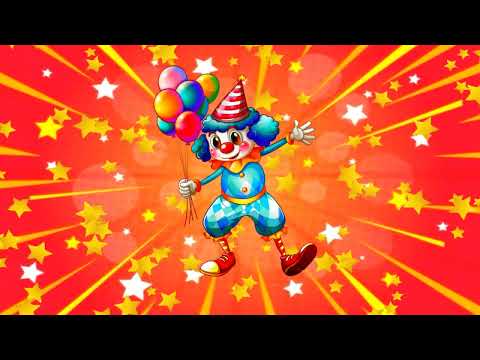 Вихід на свято ШКОДЕНЯ дитсадок випускний шкоденя футаж свято клоун музика60 х