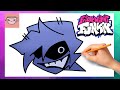 How To Draw Silly Billy Boyfriend Character Icon - Friday Night Funkin Mod | FNF | Drawing Tutorial