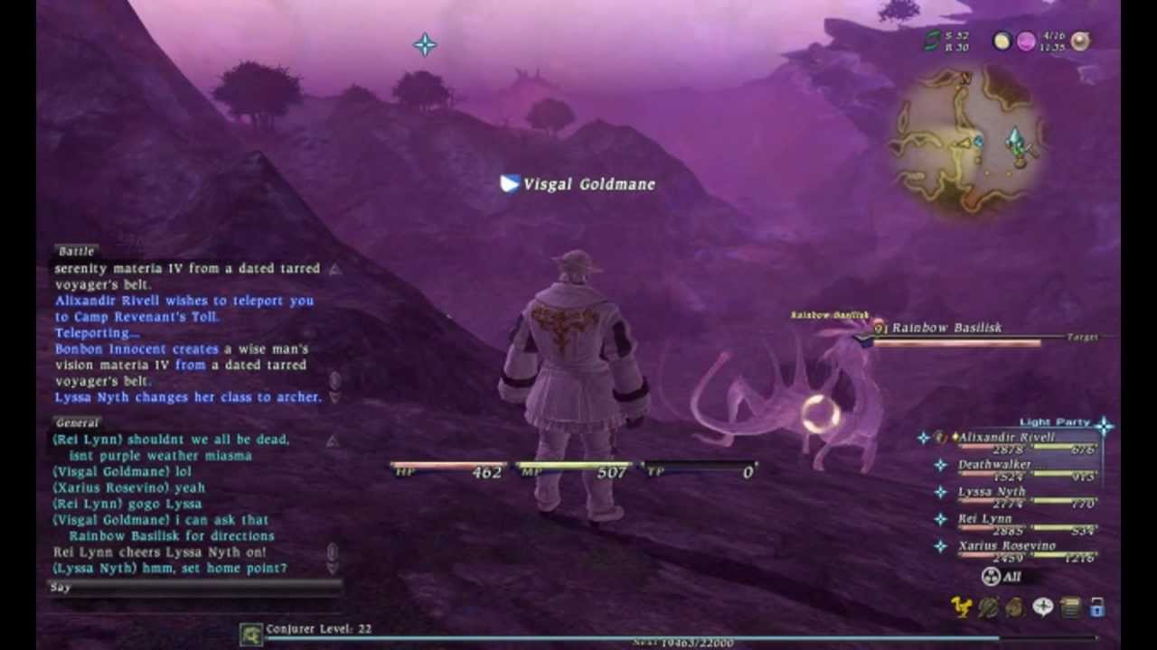 FFXIV Basilisk Fus Ro Dah EuroAsylum YouTube