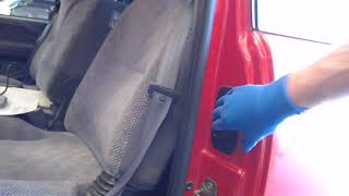 Door Lock and Hinge Lubrication Demonstration