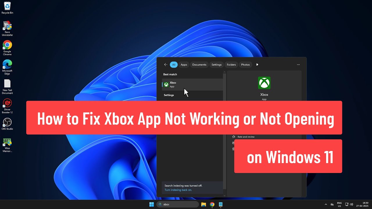 How to Fix Xbox App Not Working or Not Opening on Windows 11 (2025 ...