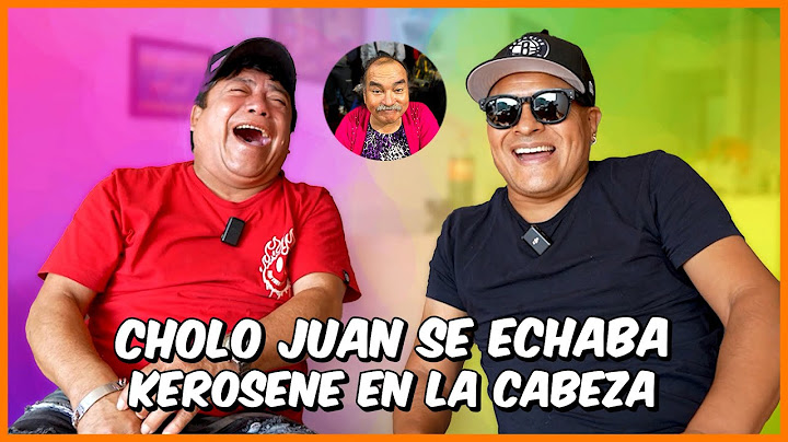 Yofre: Cholo Juan se echaba kerosene en la cabeza  | Detrás de risa
