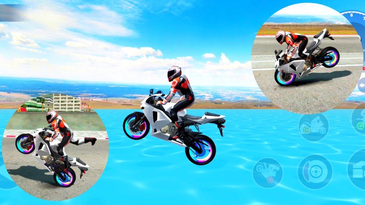 xtreme motorbikes, android game play, motorcycle jamp & stand game