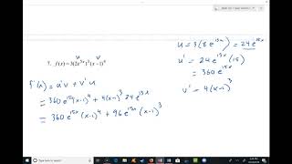Math 151 complex derivatives WS solutions
