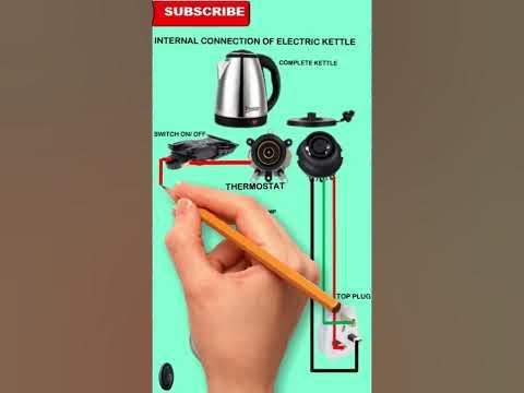 Electric kettle wiring diagram - YouTube
