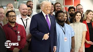 WATCH: Trump Visits Thermo Fisher Scientific in Cincinnati, Tours Facility & Meets Employees | AC1Z