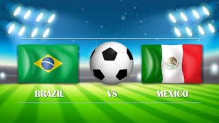 Football Club Brazil Vs Mexico Game Gameplay