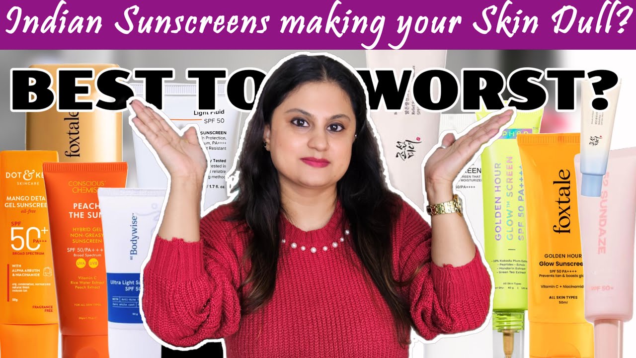 Best to Worst Sunscreens☀️ of 2025 | Rating ALL the Sunscreens I Tried in 2025 |