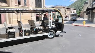 The NEW Warner Bros Studios Tour -Golden Age Of Hollywood Backlot Walking &amp; Cart / TCM Classic Films