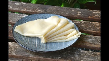 Spring Pancakes - Authentic Chunbing for Peking Duck, Jing Jiang Rou Si, or Moo Shu Pork (春饼)