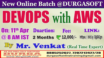 DEVOPS with AWS Online Training @ DURGASOFT