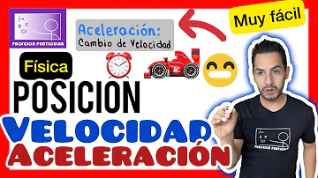 ¿Cómo se relaciona la posición con la velocidad?