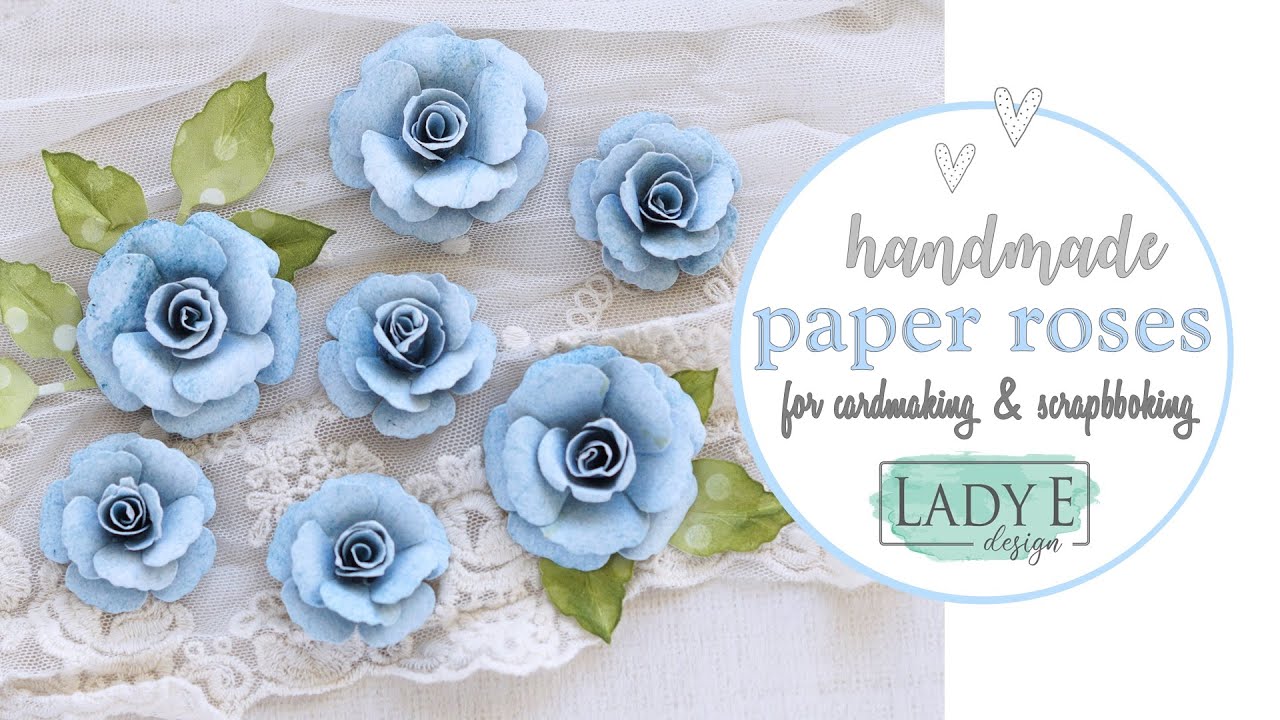 Paper Flowers  Paper flowers, White paper flowers, Scrapbook paper crafts  diy