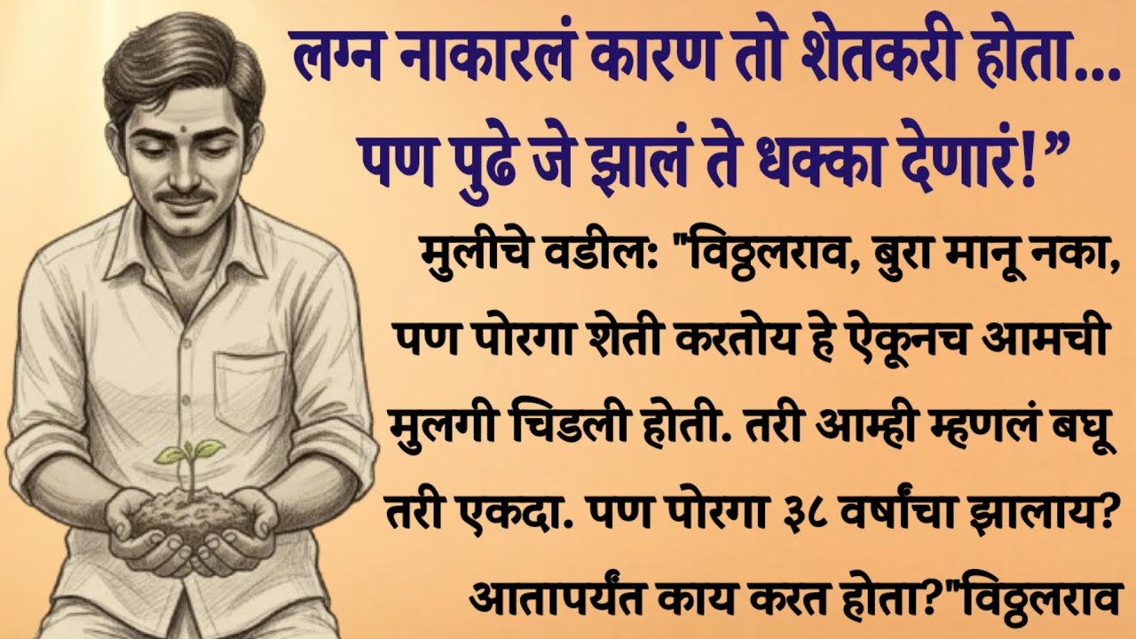 मराठी हृद्यस्पर्शी कथा | मराठी प्रेरणादायी कथा | मराठी सुंदर गोष्टी | @FMstories07 