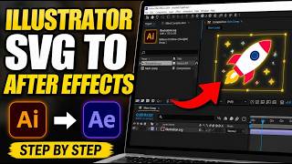 How to connect Illustrator SVG to After Effects animations - Step By Step