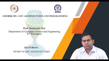 Lecture 05: Intro to GPU architectures