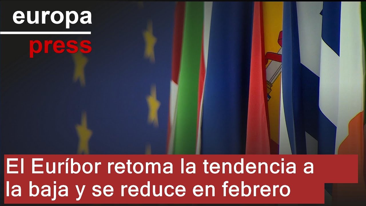 El Euríbor retoma la tendencia a la baja y se reduce en febrero al ...