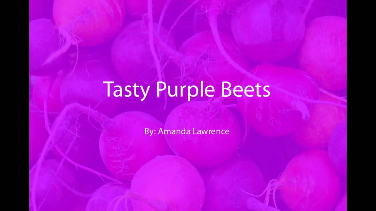 Tasty Purple Beets YouTube