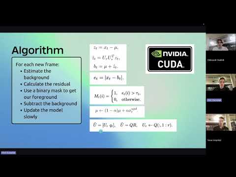 Real-Time Video Decomposition via Incremental Subspace Learning (video presentation)