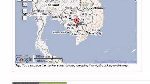 GeoChat website video tutorial in Khmer