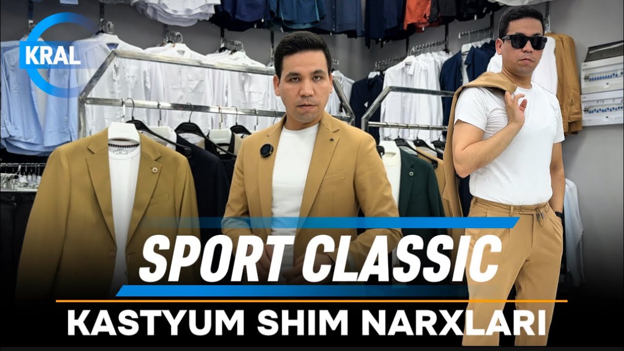 SPORT CLASSIC KASTYUM SHIM NARXLARI | ЦЕНЫ НА КЛАССИЧЕСКИЕ КОСТЮМНЫЕ БРЮКИ