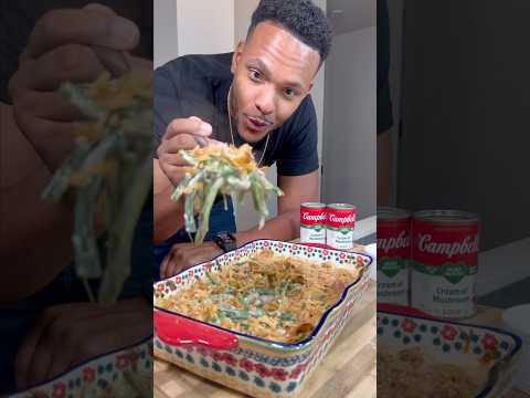CampbellsPartner My Cozy Twist On The Classic Green Bean Casserole Elevated For The Holidays
