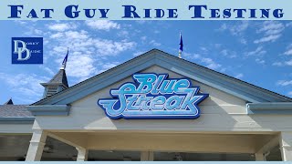 Blue Streak - Fat Guy Ride Testing at Cedar Point - a plus size guide to the ride (2021)
