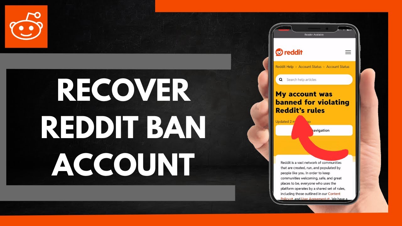 How To Recover Reddit Ban Account - YouTube