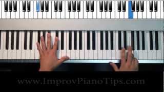 How to play: Alicia Keys De Novo Adagio- Piano Lesson/Tutorial