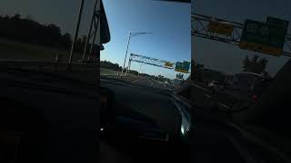 Driving on I-490 with construction projects & widening projects in Downtown Rochester, NY ASMR 2026.