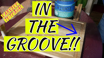 How to: Cut in a juice groove using Carveco and a CNC machine