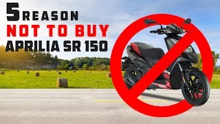 5 Reason not to buy "Aprilia SR 150" |First Drive| screenshot 3