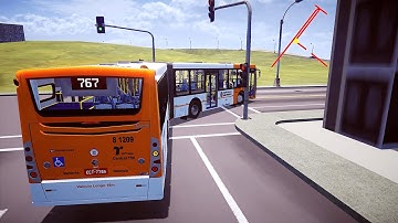 🟢Proton bus Simulator | Mapa Aricanduva | Linha 767 Com Mondego Articulado | PBS | Simulador