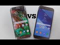 SAMSUNG Galaxy A7 2017 VS GALAXY S7 EDGE SPEED TEST