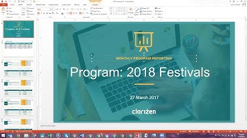Clarizen Slide Publisher - German