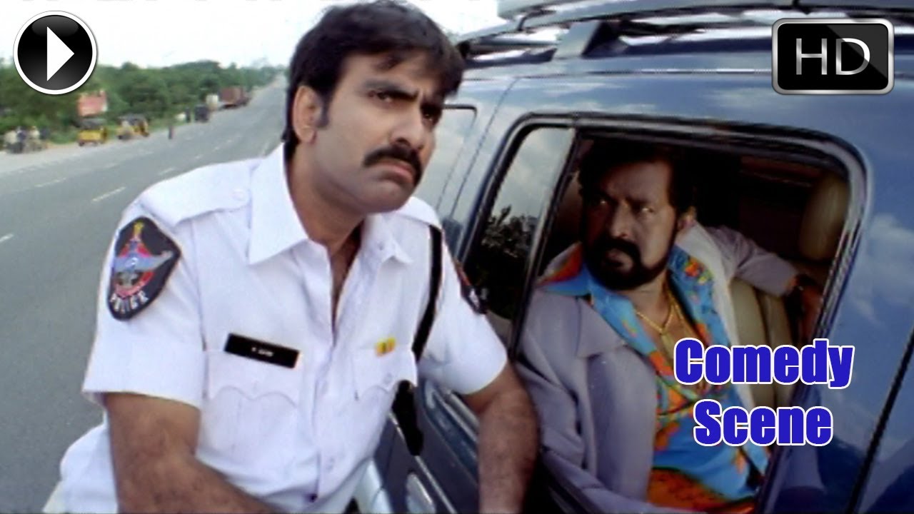 Khatarnak Movie | Raviteja as Traffic Police Comedy Scene | Ravi Teja,  Ileana - YouTube