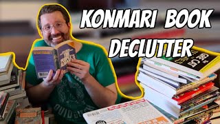 KONMARI BOOK DECLUTTER | 200+ BOOKS