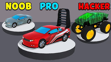 NOOB vs PRO vs HACKER||PARK MASTER 3D||(FORT)All LevelsGameplay Androidios(Level25-30)SANTACLAUSSONG