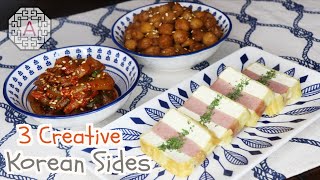 3 Korean Side Dishes Series #15 - Creative (반찬, BanChan) | Aeri's Kitchen